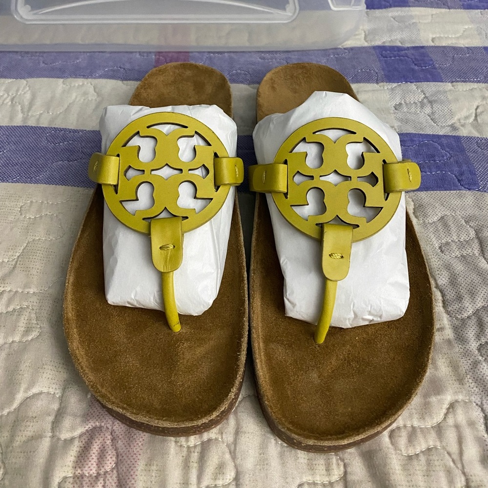 Tory Burch Miller Cloud- Lemon Lime Sandal